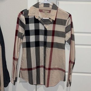 Burberry Womens Button Down